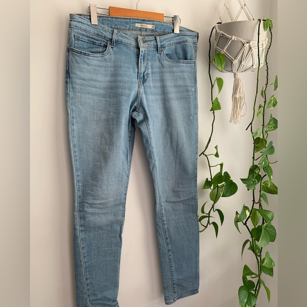 2 for $40 - 👖 Levi’s Light Wash Skinny Jeans - Size 31 - Stretch Denim